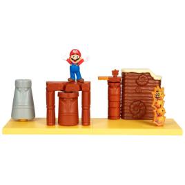 Jakks Pacific Desert Playset Super Mario Bros Construction Game 6 Cm