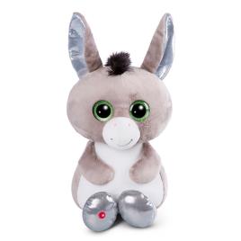 Nici Glubschis Dangling Donkey Donki 45 Cm Teddy Cinzento