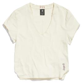 G-star Slim Short Sleeve T-shirt Branco L Mulher