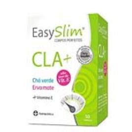 CLA+. Cápsulas Chá Verde Erva Mate e Vitamina E. 50un.