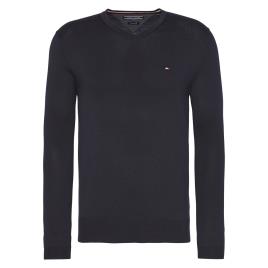 Tommy Hilfiger Camisola com decote em V, em malha fina