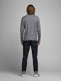 Jack & Jones Camisola de gola redonda, em malha fina