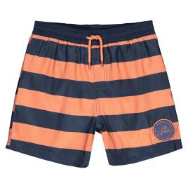La Redoute Collections Calções de banho às riscas, 3-12 anos