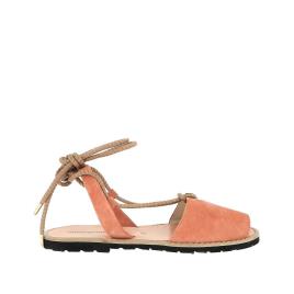 Minorquines Sandálias lisas em pele nubuck AVARCA FORMENTERA