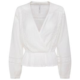 Pepe Jeans Blusa traçada, detalhes bordados 