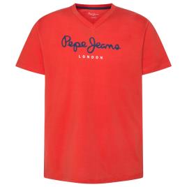 Pepe Jeans T-shirt de decote em V, Eggo