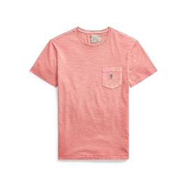 Polo Ralph Lauren T-shirt em algodão slub, com bolso