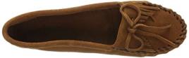 Minnetonka Mocassins em pele camurça, especial pés largos, KILTY