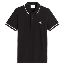 Calvin Klein Jeans Polo slim em malha piqué Tipping