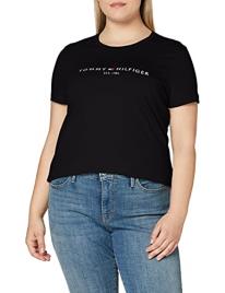 Tommy Hilfiger T-shirt em algodão bio, gola redonda e mangas curtas