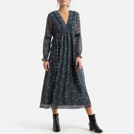 Kaporal Vestido estampado, decote em V