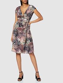 Esprit Vestido envelope, mangas curtas