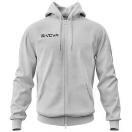 Givova King Full Zip Sweatshirt Cinzento M Homem