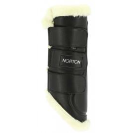 Norton Equestrian Syntethic Closed Tendon Boots Preto L