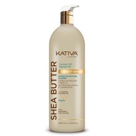 Acondicionador Kativa Luxury Shea Butter Extra Nutrition Shine 1000 ml