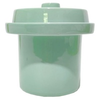 Frasco de cerâmica de fermento verde 2 L 1 unidade - Schmitt