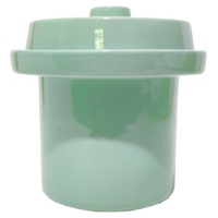 Frasco de cerâmica de fermento verde 1 L 1 unidade - Schmitt