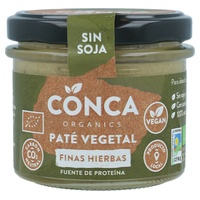 Patê vegano com ervas finas 110 g - Conca Organics