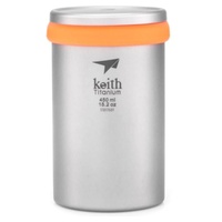 Caneca de titânio com infusor 450 ml 1 unidade - Keith