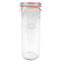 Frasco de vidro cilíndrico para conservas 600ml 1 unidade - Weck