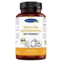 Sementes de damasco com vitamina C Bio 160 cápsulas - Ayursana