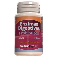 Enzimas digestivas e probióticos 60 cápsulas - Naturbite