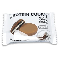 Biscoito proteico 34% - chocolate com coco 30 g (Chocolate - Coco) - Pwd
