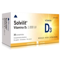 Solvilit Vitamina D3 1.000 UI 30 comprimidos - Farmasierra