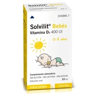 Solvilit Bebês Vitamina D3 400 UI 10 ml - Farmasierra