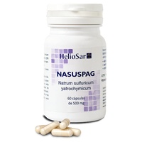 Nasuspag natrum sulfuricum sulfato de sódio 60 cápsulas de 500mg - Heliosar