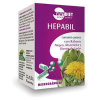 Cápsulas de fitocomplexo hepabil 45 cápsulas de 478mg - Waydiet