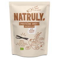 Proteína de soro de baunilha orgânica 350 g de pó - Natruly