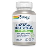 Lipossômico Multivitamínico Universal 60 cápsulas vegetais - Solaray