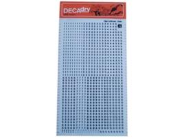 Etiquetas Numeros 2.5mm Decadry 14 - 1un  Venda Multiplos: 12 Unid.