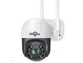 Câmara Wi-Fi HISEEU Modelo Rotativa Cor Branca e Preta Fullhd