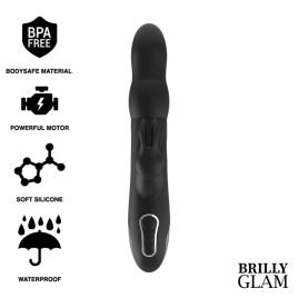 BRILLY GLAM MOEBIUS RABBIT VIBRATOR & ROTATOR COMPATIBLE CON WATCHME WIRELESS TECHNOLOGY