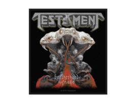 Emblema de Coser ROCK OFF Testament Brotherhood Of The Snake