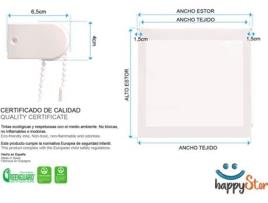 Estore de Rolo HAPPYSTOR Impressão Digital Cidades HSCU6383 180x180 cm