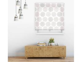 Estore de Rolo HAPPYSTOR Amelia Impressão Digital Gostar Salmon 95x180 cm
