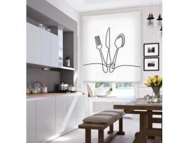 Estore de Rolo HAPPYSTOR Impressão Digital Cozinha HSCC20503 195x250 cm