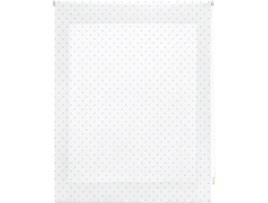 Estore de Rolo HAPPYSTOR Motas Impressão Digital Gostar Blanco-Celeste 115x180 cm
