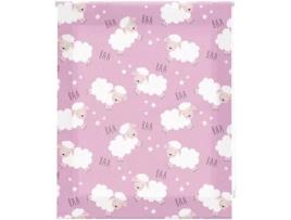 Estore de Rolo HAPPYSTOR Impressão Digital Infantil HSCI97023ROSA 165x180 cm