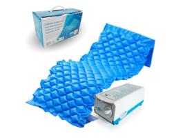 Colchão Antiescaras MOBICLINIC com Compressor Pvc Médico e Ignífugo 200X90X7 cm 130 Células Azul Mobi 1