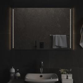 vidaXL Espelho de casa de banho com luzes LED 60x90 cm