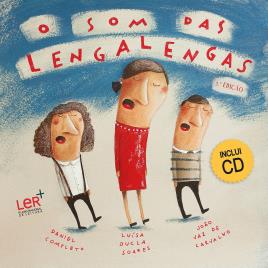 Livro O Som das Lengalengas, com audiolivro