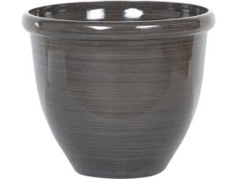 Vaso decorativo para plantas ? 49 cm castanho TESALIA