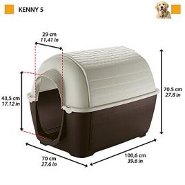 Casota para Cães FERPLAST Kenny (L)