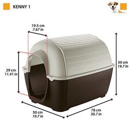 Casota para Cães FERPLAST Kenny (S)