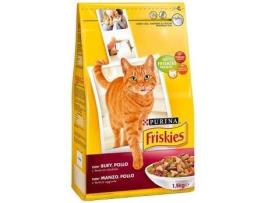 Ração para Gatos FRISKIES (20Kg - Seca - Adulto - Sabor: Vaca)