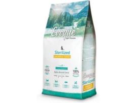 Ração para Gatos EVOQUE (8 Kg - Seca - Adulto - Esterilizados - Sabor: Frango Peru e Arroz)